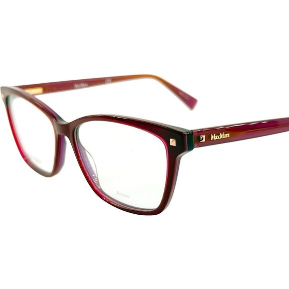 Max Mara MM1407 Womens Plastic Eyeglass Frame MUI Fuchsia  53-15 main image 4